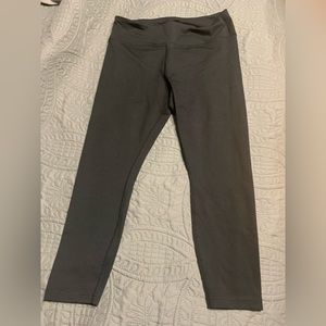 Lands End Black Legging Large Petite EUC